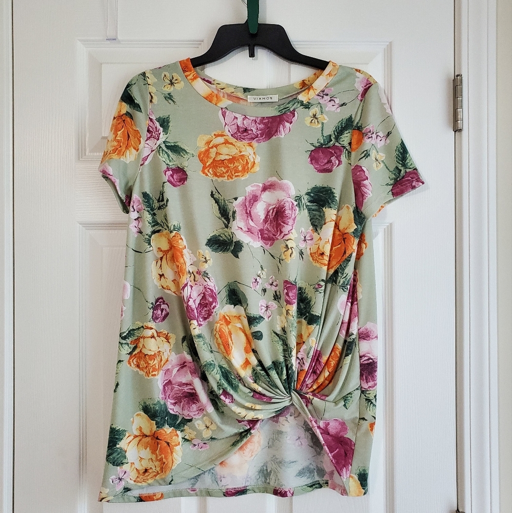 Floral Tee